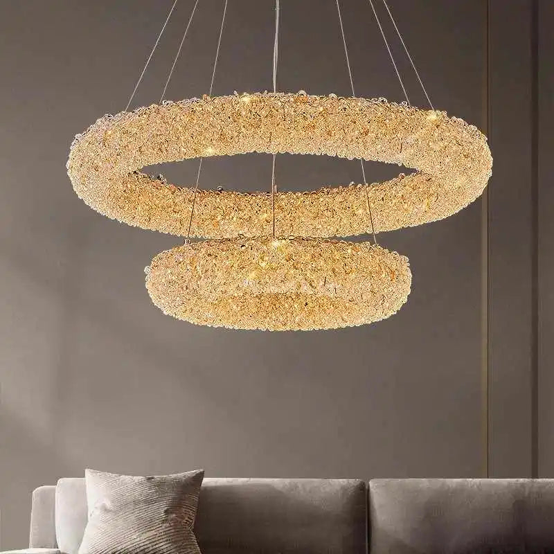 Crystal chandelier k9 elegant design for modern lighting