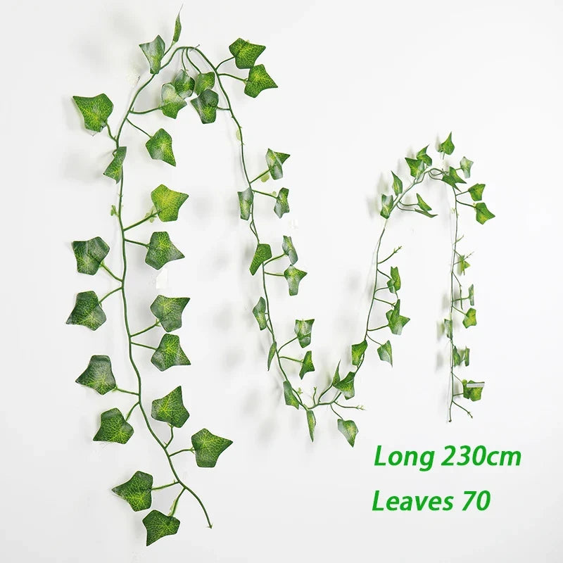 Artificial plant suspended ivy for wall decoration and wedding - Parthenocissus Leaf 1