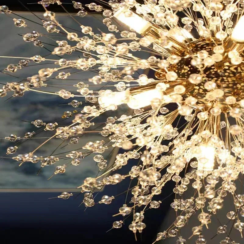 Modern pendant light in crystal bright sky star - view 3