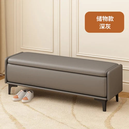 Luxury Nordic shoe bench for storage - 60x40x40cm