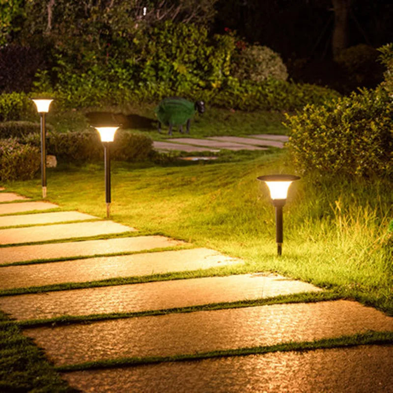 Led solar floor lamp for garden and outdoor aisles - view 3