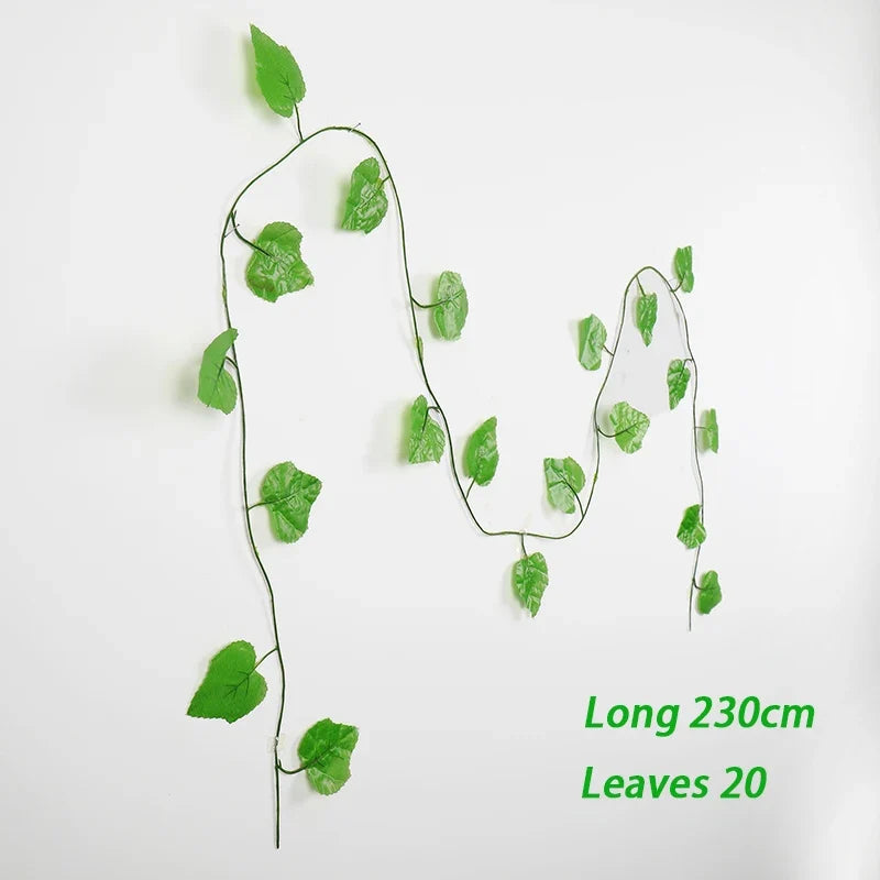 Artificial plant suspended ivy for wall decoration and wedding - Vine Leaves 1