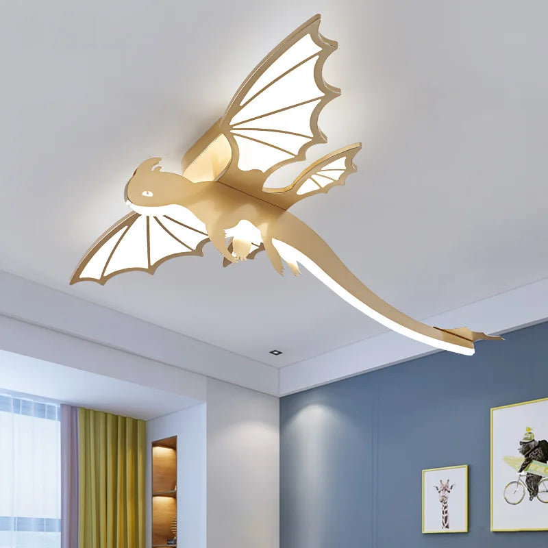Dinosaur ceiling for children's room design playful and modern - view 2
