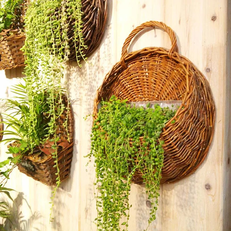 Artificial plants of rattan to be hung for interior and exterior decoration - view 4