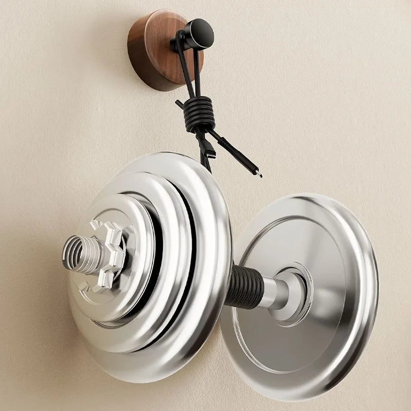Solid wood wall hooks for clothing and accessories - view 5