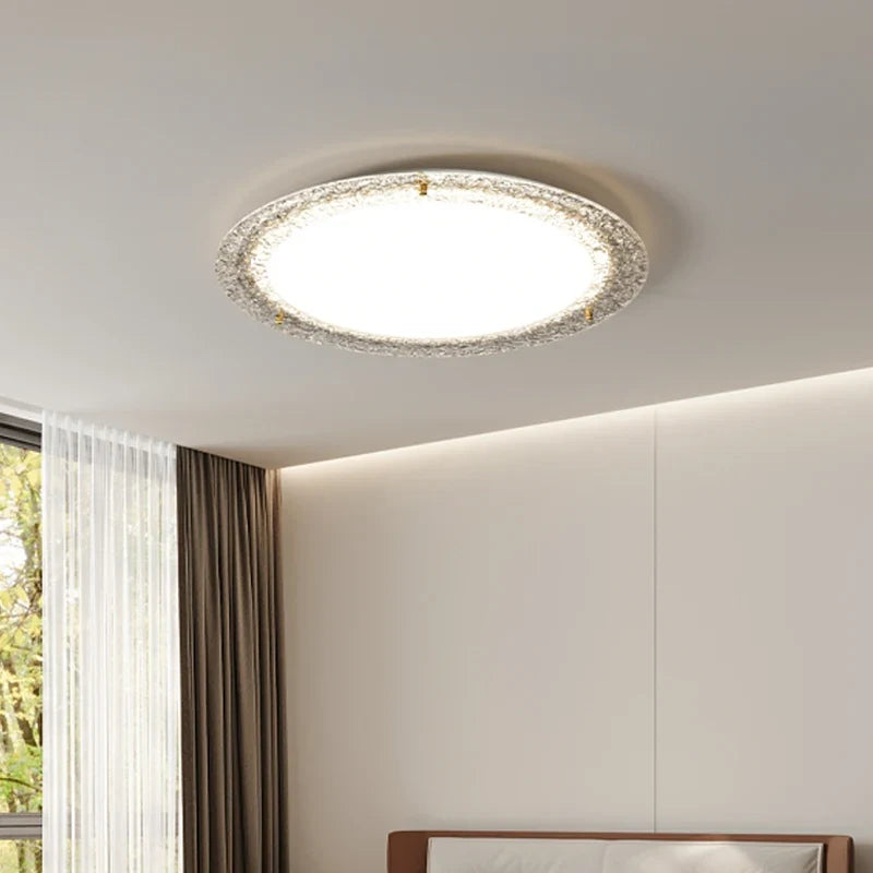 Led ceiling lamp in modern and luxurious crystal for interior - view 6
