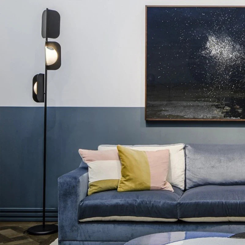 Minimalist marble floor lamp for modern interior decoration - view 3