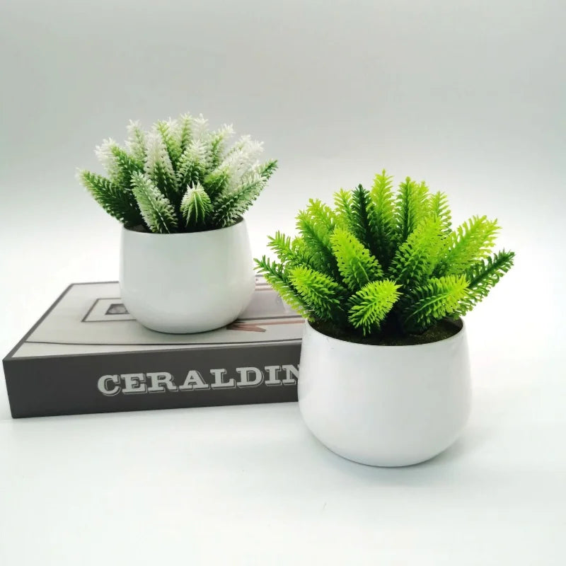 Artificial lavender plants for interior decoration and office - view 3