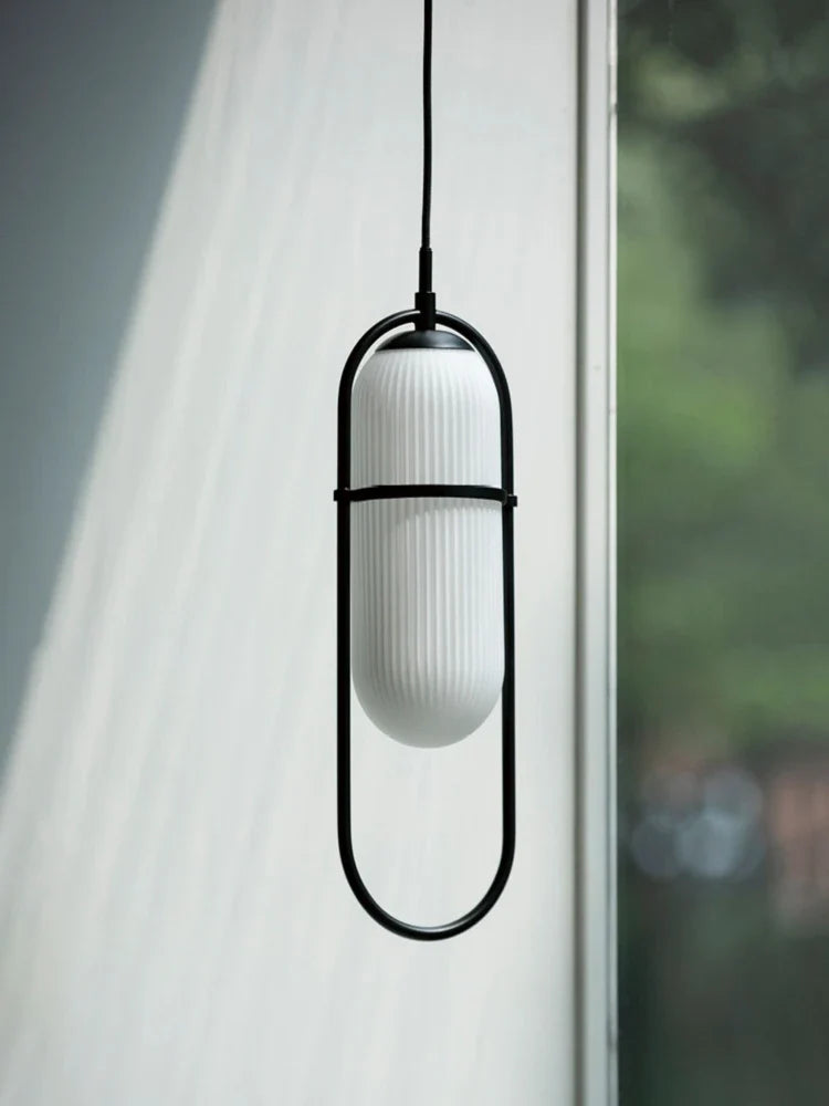 Modern design glass portable lamp for interior decoration - view 4