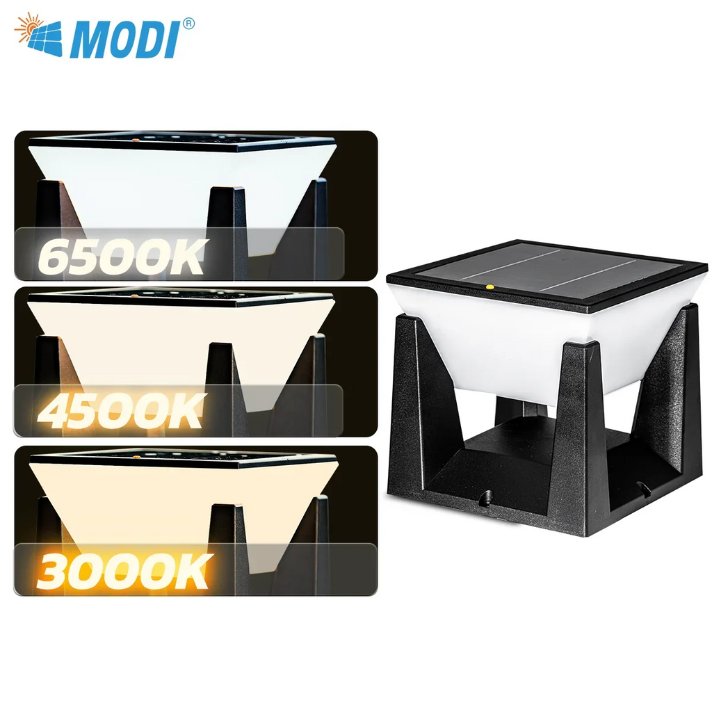 Waterproof solar floor lamp for outdoor lighting garden and driveway - view 4