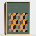 Bauhaus geometric posters for a modern minimalist decoration - A4 21x30cm Unframed / F0069-7