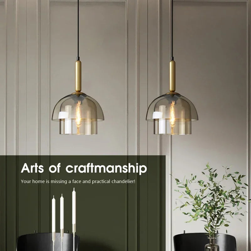 Modern LED during light, vintage art, champagne glass, living room hallway, bar decoration during light - view 2