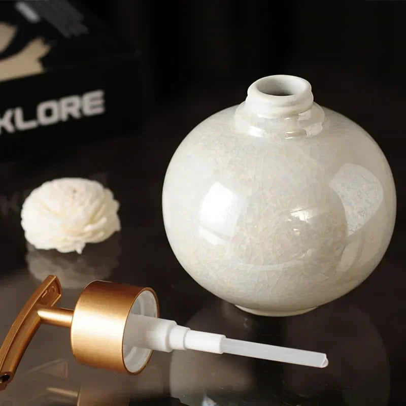 Light ceramic disinfectant holder for travel and bathroom - view 6