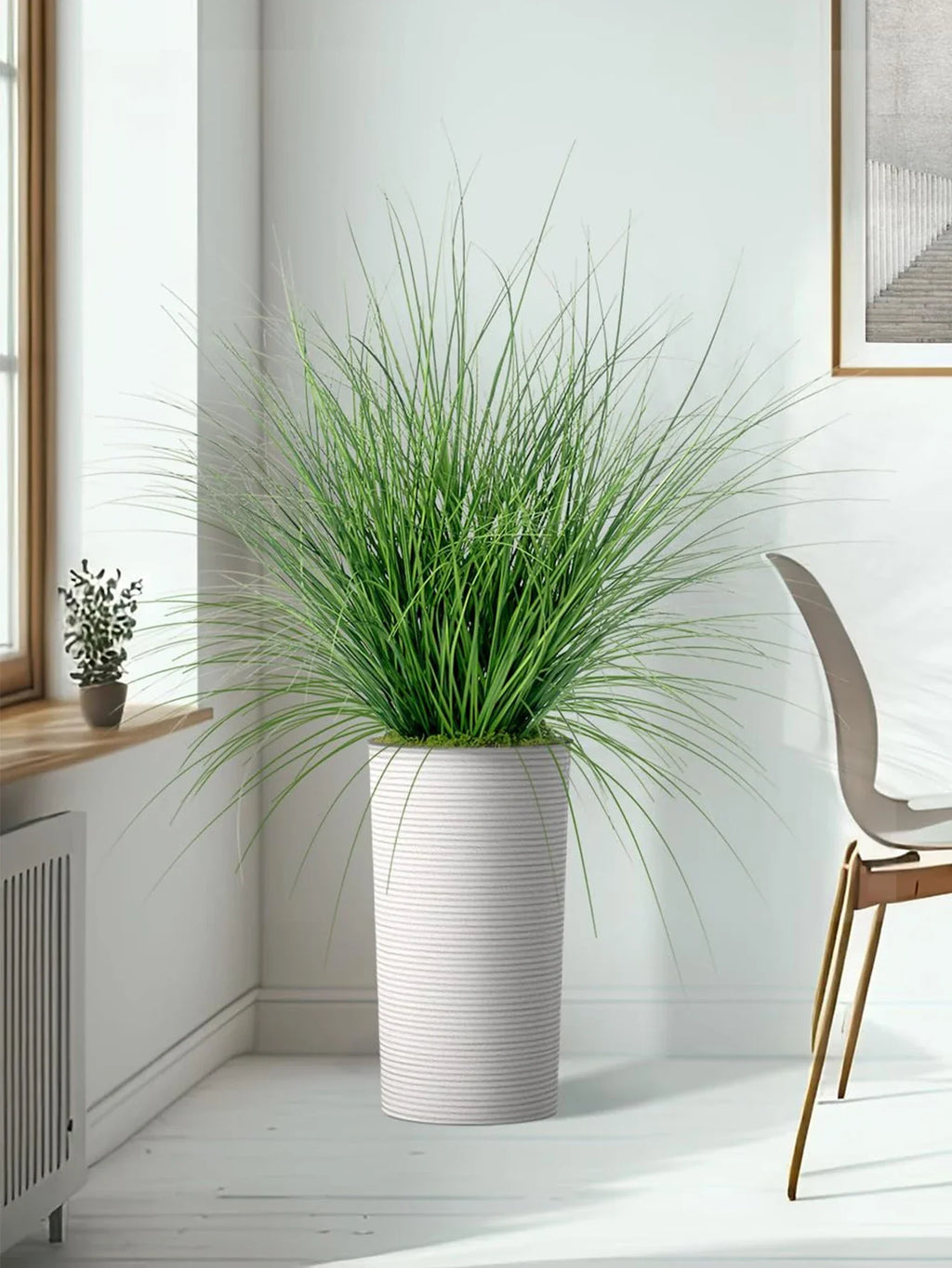 Artificial plants onion grass for wedding garden interior decoration - view 4