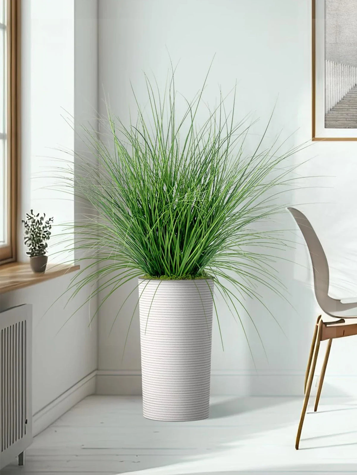 Artificial plants onion grass for wedding garden interior decoration - view 4