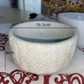 Silicone mould for flower pot concrete pattern sheets - A moule en silicone