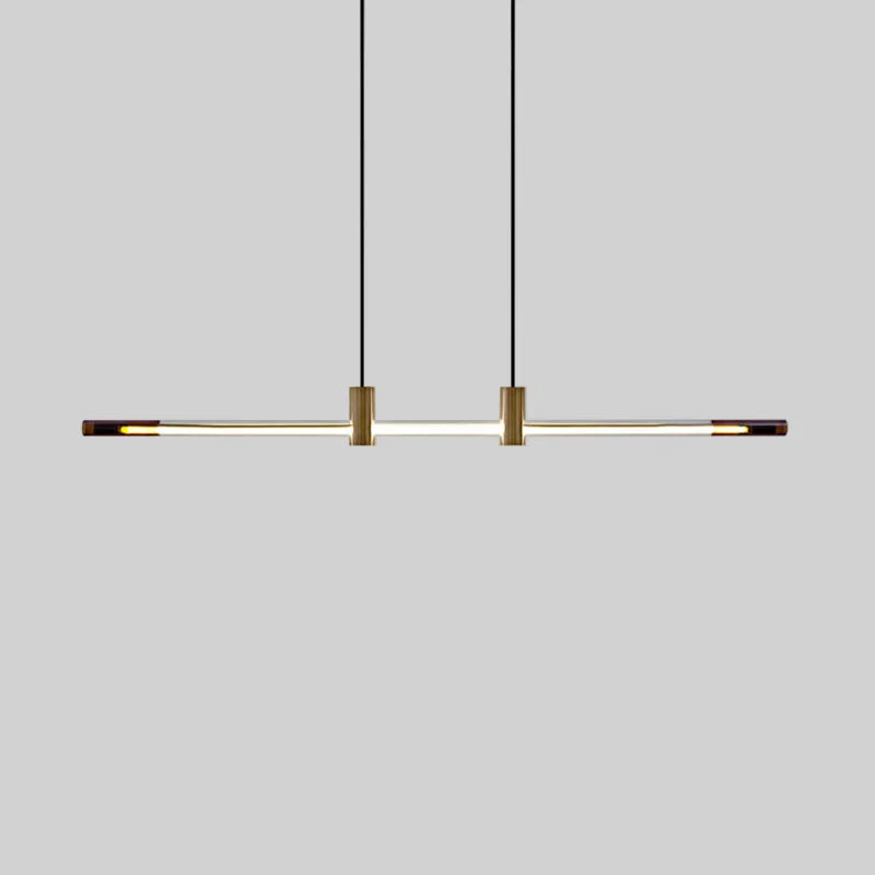 Minimalist led chandeliers for modern bars and receptions - view 3