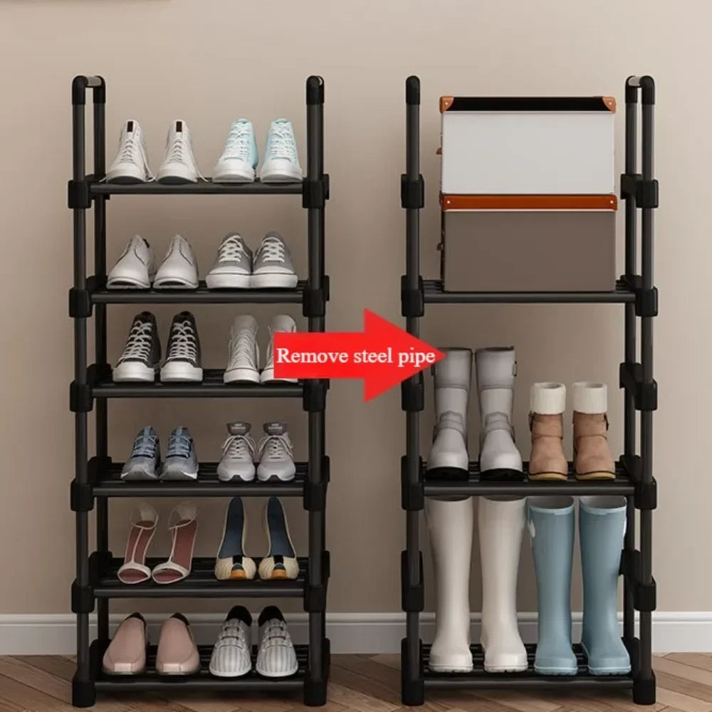 Removable and economical multilayered shoe shelf - view 4