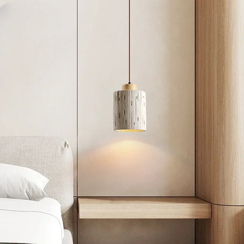 Retro style stone hanging chandelier for interior decoration - view 5