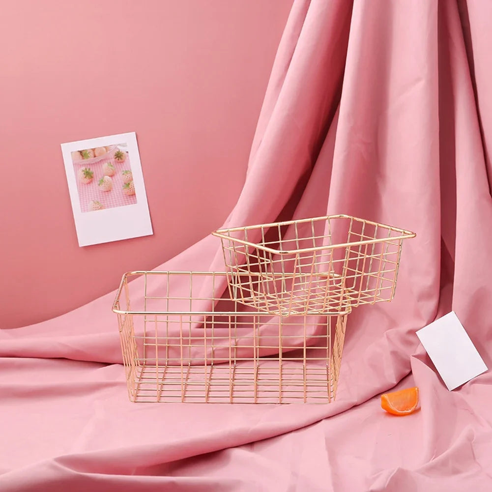 Iron storage basket for all rooms - view 3