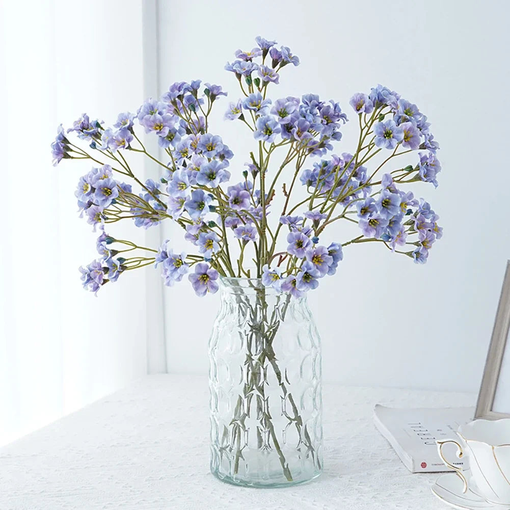 Artificial silk paulownia flower for decorations and bouquets - view 5