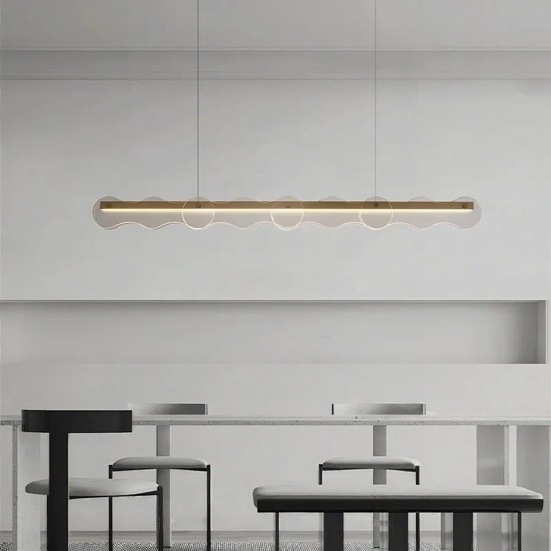 Creative glass chandelier for modern and elegant atmosphere - view 3