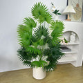 Artificial palm branch large decorative plant for indoors