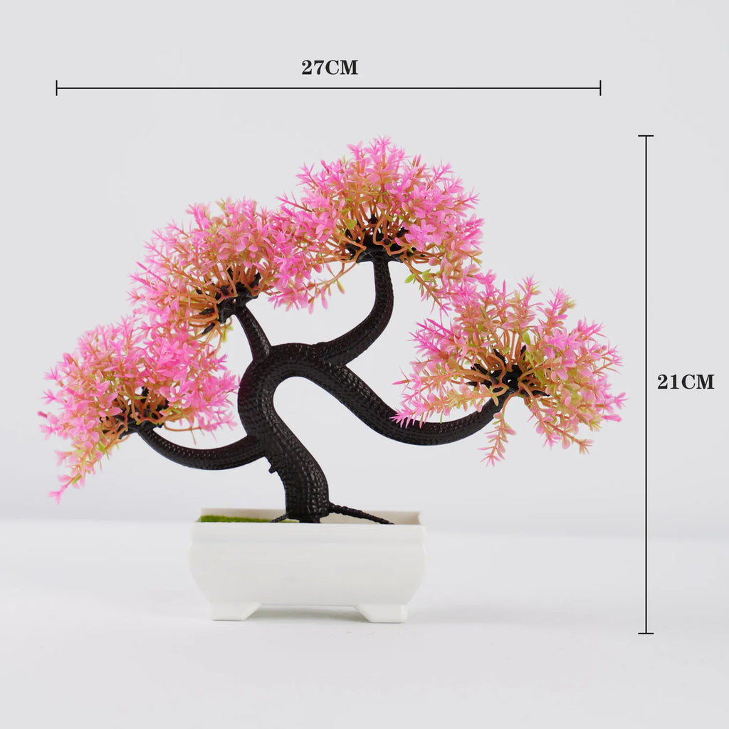 Artificial plants bonsai small tree interior and exterior decoration - view 4