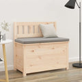 Wooden bench with convenient storage for your interior