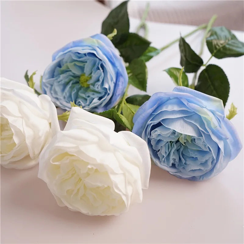 Artificial flowers real touch pink for decoration and gift - view 3