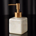 Empty ceramic bottles pumped for cosmetics and disinfectant - 200 ml / 2 Pieces / Ceramic