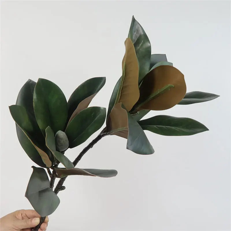 Plantes artificielles grande taille ficus palmier faux feuillage tropical - view 2