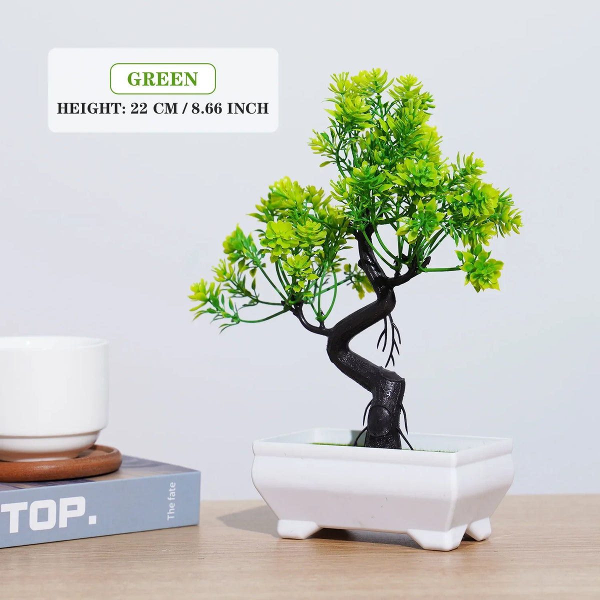 Artificial plants bonsai small tree interior and exterior decoration - PJ29-01 / With Pot
