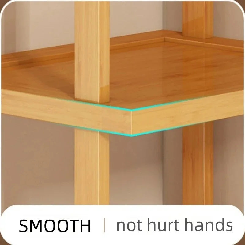 Organizer of bamboo shoes with little bulky multilayer - view 6