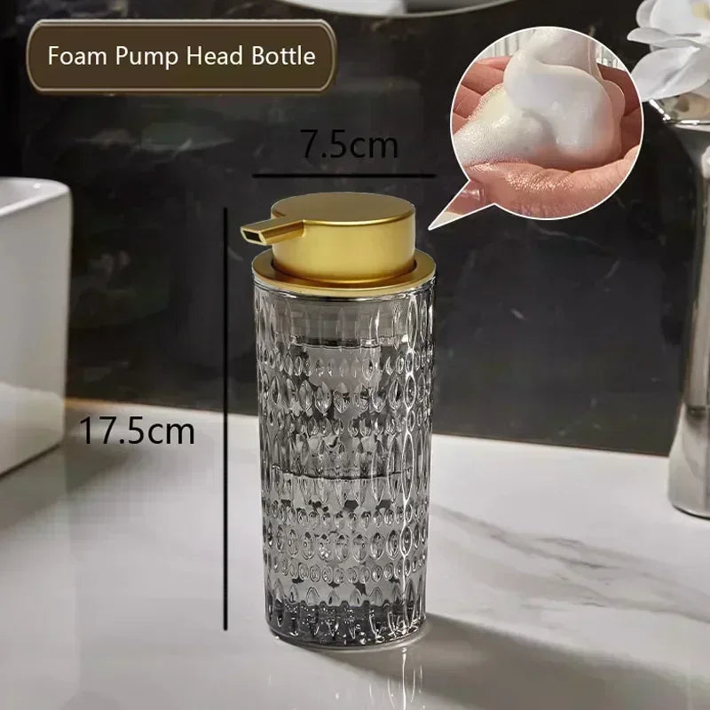 Glass soap bottle for elegant and practical bathroom - M-Foam bottle