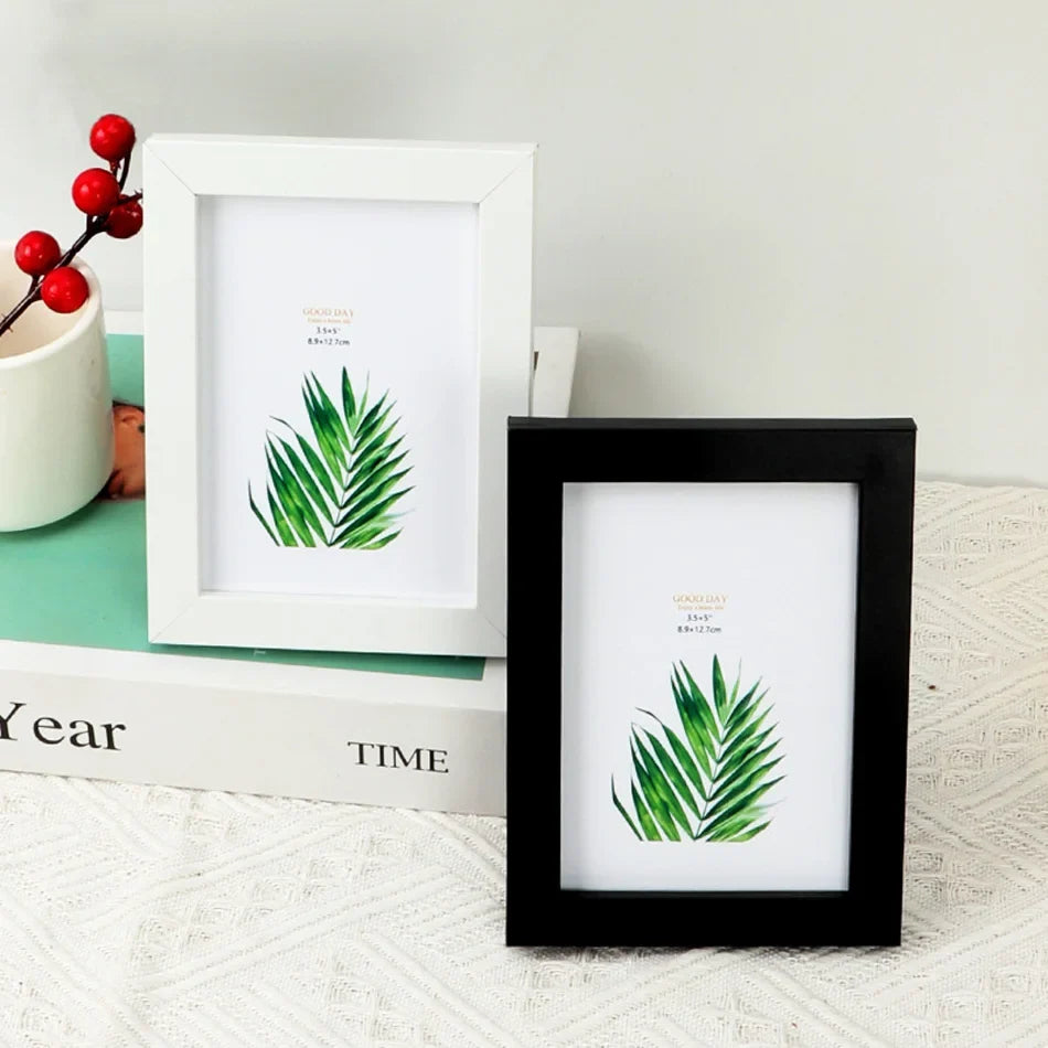 Wooden photo frame for hanging with Plexiglas for photo decoration - view 3