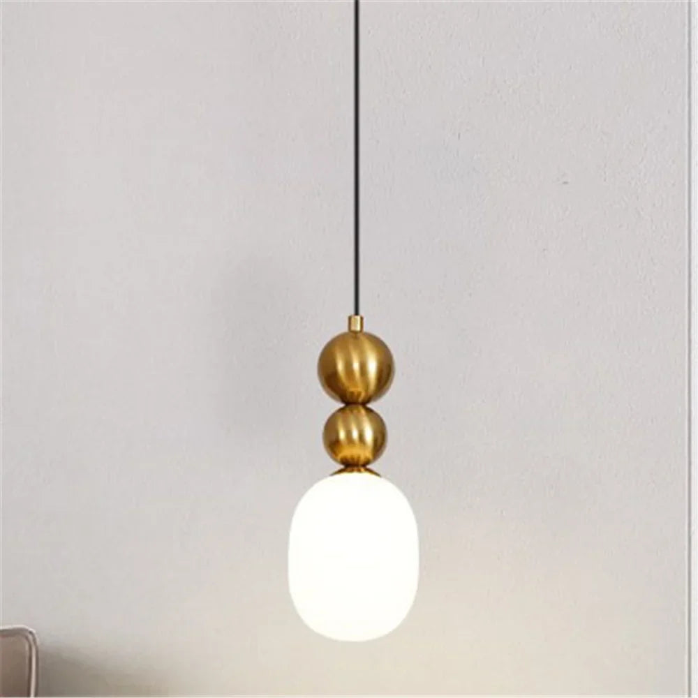 Creative glass pendant light for coffee bar restaurant - view 5