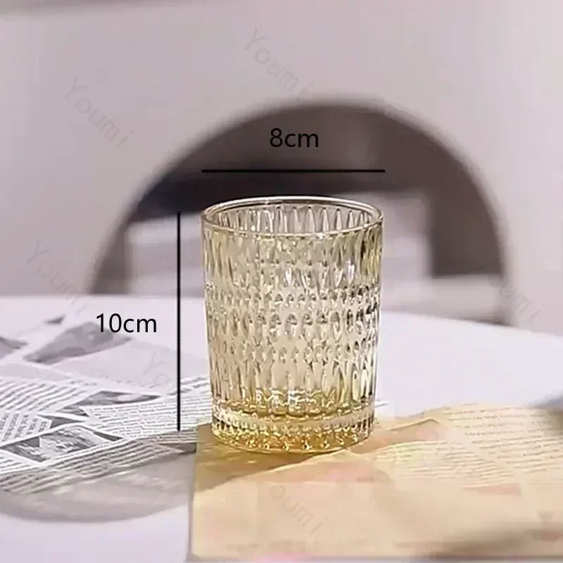 Glass soap bottle for elegant and practical bathroom - I-8x10cm