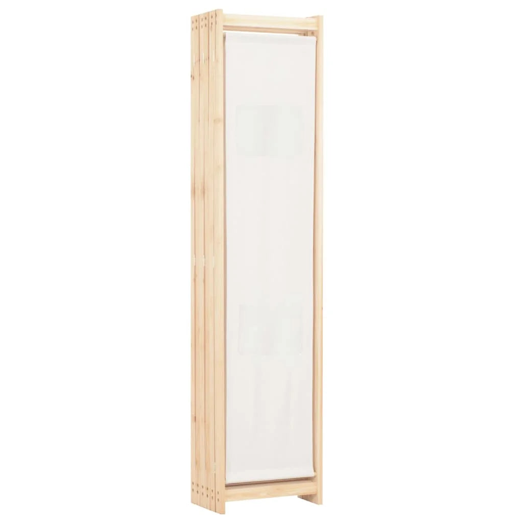 6-panel cream parting Wall, 240x4 cm fabric - view 4