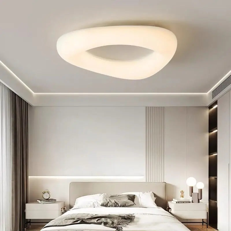 Modern led ceiling lamp in the shape of clouds with remote control - view 3