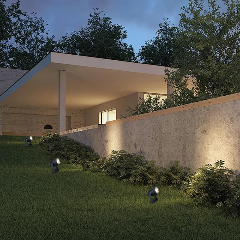 Waterproof led lamp for outdoor lighting garden and trail - view 10