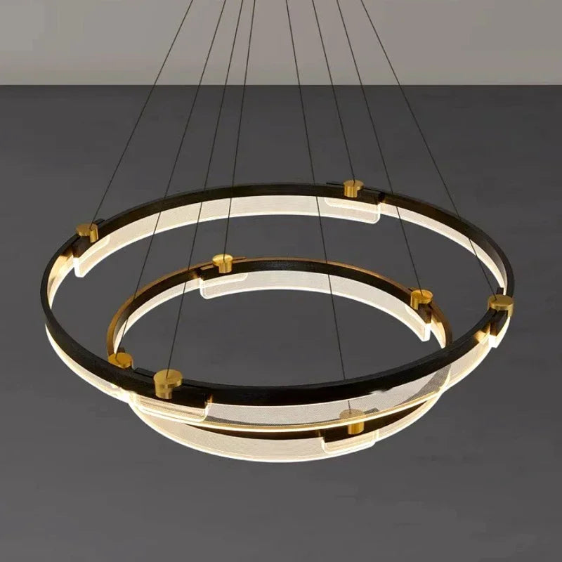 Nordic minimalist acrylic chandelier for modern decoration - view 4