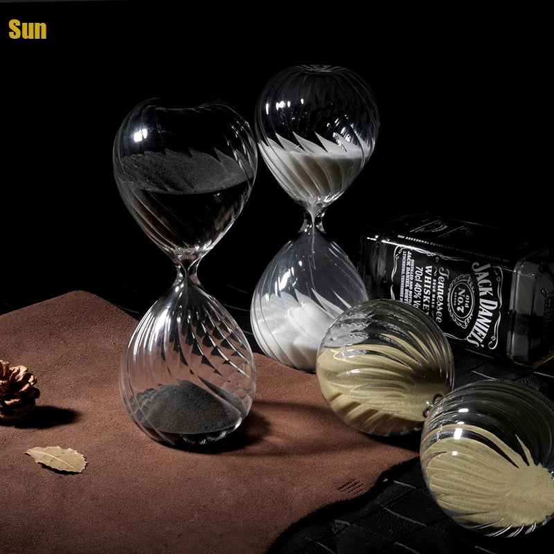 Wavy hourglass 30 minutes decoration gift student anniversary - view 2