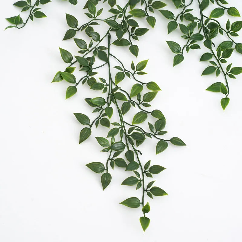 Artificial plant suspended vines in rattan elegant decoration - view 5