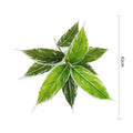 Artificial green plant in pot for modern interior decoration - D Flower Pot