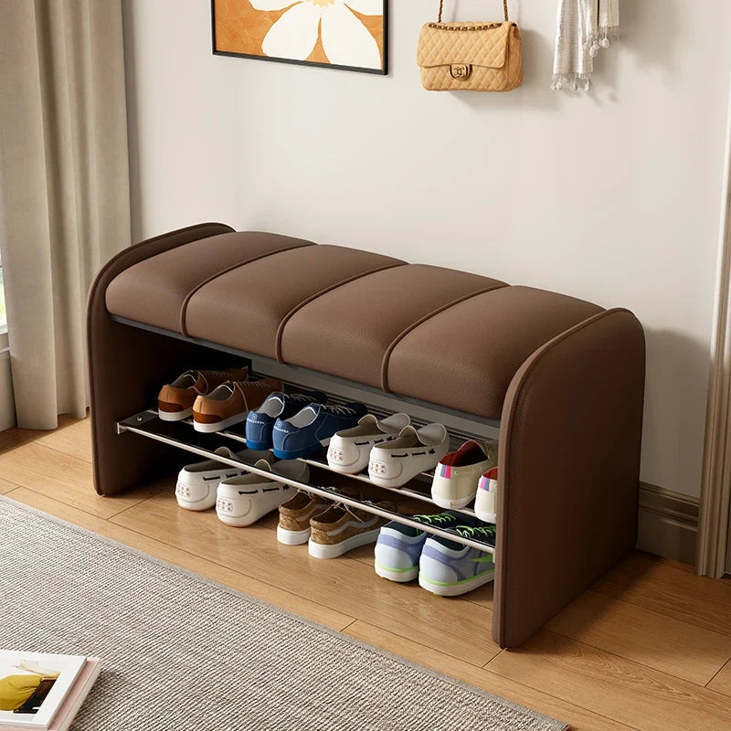 Changing stool and multipurpose storage cabinet - Black Coffee-80CM