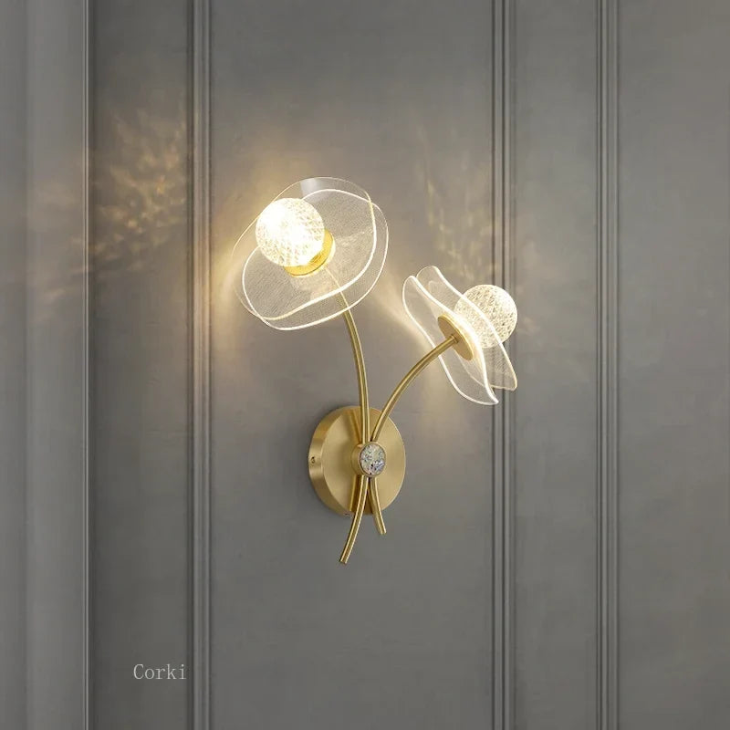 Modern wall sconce for interior creative decoration
