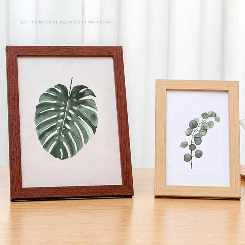 Wooden photo frame to hang for decorative - view 2