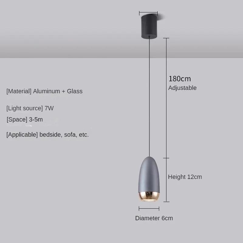 Creative pose lamp for Nordic interior decoration - Gray / 3 modifiables