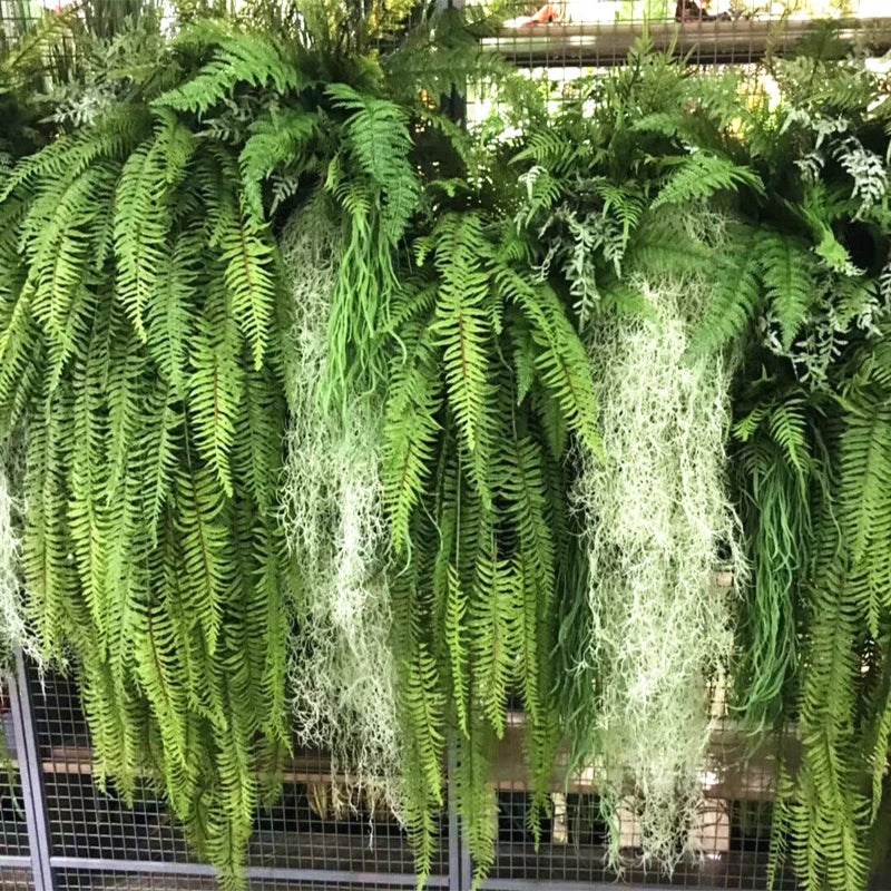 Artificial plants hanging wall decorations interior and exterior